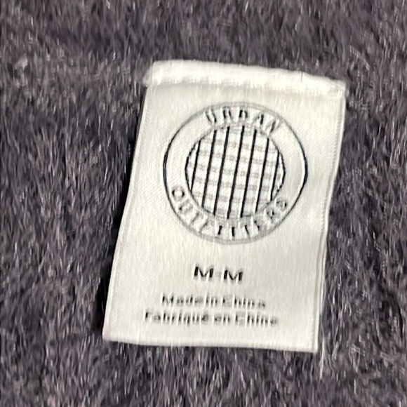 Grey Blue Urban Outfitters Crop Cardigan.  Size Medium. - Picture 4 of 5